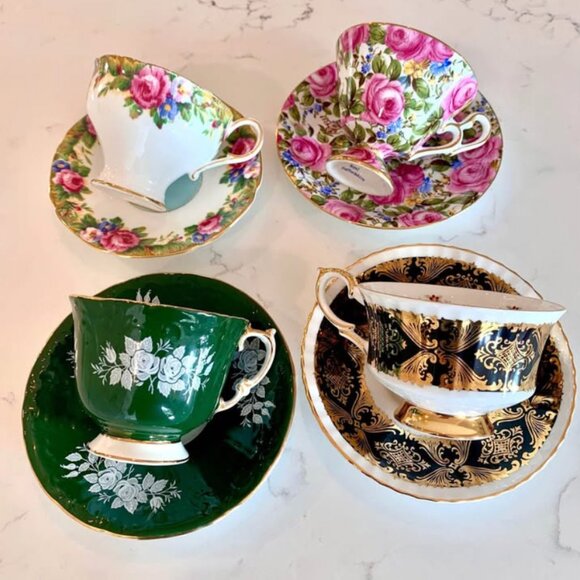 Luxury vintage teacup bundle: Paragon and Aynsley 💖 - Picture 1 of 5